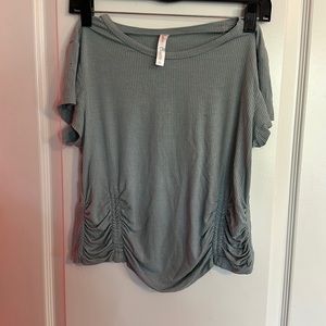 LOVE CHARM TSHIRT CROP TOP